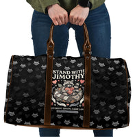 Jimothy The Raccoon Travel Bag Vintage Raccoon Small Frame Big Heart