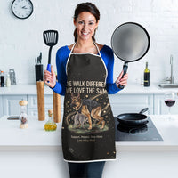Jimothy And Quasimodo Apron Vintage German Shepherd And Raccoon - Born Rare Loved Deeply