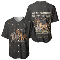 Jimothy And Quasimodo Baseball Jersey Vintage German Shepherd And Raccoon - Born Rare Loved Deeply