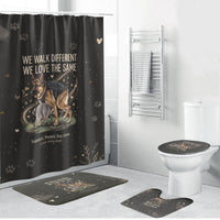 Jimothy And Quasimodo Bathroom Set Vintage German Shepherd And Raccoon - Born Rare Loved Deeply