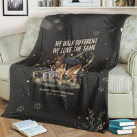 Jimothy And Quasimodo Blanket Vintage German Shepherd And Raccoon - Born Rare Loved Deeply