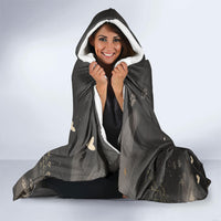 Jimothy And Quasimodo Hooded Blanket Vintage German Shepherd And Raccoon - Born Rare Loved Deeply