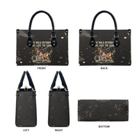 Jimothy And Quasimodo Leather Bag Vintage German Shepherd And Raccoon - Born Rare Loved Deeply