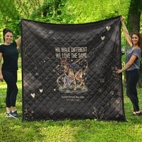 Jimothy And Quasimodo Quilt Vintage German Shepherd And Raccoon - Born Rare Loved Deeply