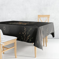Jimothy And Quasimodo Tablecloth Vintage German Shepherd And Raccoon - Born Rare Loved Deeply