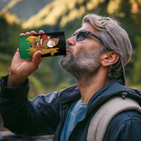 Bolivia Christmas 4 in 1 Can Cooler Tumbler with Santa Claus Llama Andean Outfit and Festive Tree Design - Wonder Print Shop