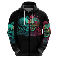 Don't Try To Figure Me Out Skull Hoodie - Wonder Print Shop