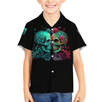 Don't Try To Figure Me Out Skull Kid Hawaiian Shirt - Wonder Print Shop