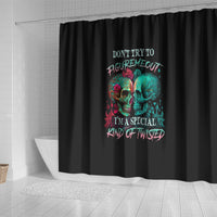 dont-try-to-figure-me-out-skull-shower-curtain