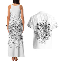 Rock Paper, Sgissors Throat Pungh I Win Couples Matching Tank Maxi Dress and Hawaiian Shirt - Wonder Print Shop