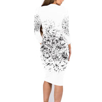 Rock Paper, Sgissors Throat Pungh I Win Family Matching Long Sleeve Bodycon Dress and Hawaiian Shirt - Wonder Print Shop