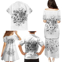 Rock Paper, Sgissors Throat Pungh I Win Family Matching Puletasi Dress and Hawaiian Shirt - Wonder Print Shop