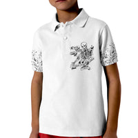 Rock Paper, Sgissors Throat Pungh I Win Kid Polo Shirt - Wonder Print Shop
