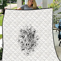 Rock Paper, Sgissors Throat Pungh I Win Quilt - Wonder Print Shop