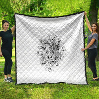 Rock Paper, Sgissors Throat Pungh I Win Quilt - Wonder Print Shop