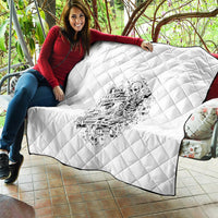 Rock Paper, Sgissors Throat Pungh I Win Quilt - Wonder Print Shop