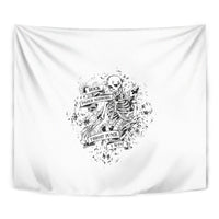 Rock Paper, Sgissors Throat Pungh I Win Tapestry - Wonder Print Shop