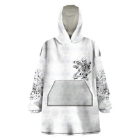 Rock Paper, Sgissors Throat Pungh I Win Wearable Blanket Hoodie - Wonder Print Shop