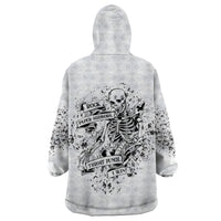 Rock Paper, Sgissors Throat Pungh I Win Wearable Blanket Hoodie - Wonder Print Shop