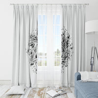 Rock Paper, Sgissors Throat Pungh I Win Window Curtain - Wonder Print Shop