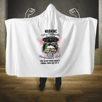 warning-my-mouth-messy-bun-hooded-blanket