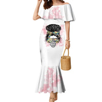 Warning My Mouth Messy Bun Mermaid Dress - Wonder Print Shop