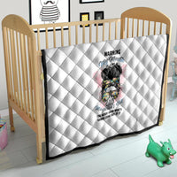 Warning My Mouth Messy Bun Quilt - Wonder Print Shop