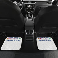 I Try To Avoid Drama Sugar Skull Colorful Car Mats - Wonder Print Shop