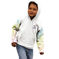 I Try To Avoid Drama Sugar Skull Colorful Kid Hoodie - Wonder Print Shop