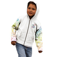 I Try To Avoid Drama Sugar Skull Colorful Kid Hoodie - Wonder Print Shop
