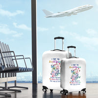 I Try To Avoid Drama Sugar Skull Colorful Luggage Cover - Wonder Print Shop