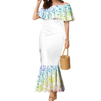 I Try To Avoid Drama Sugar Skull Colorful Mermaid Dress - Wonder Print Shop