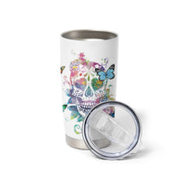 I Try To Avoid Drama Sugar Skull Colorful Tumbler Cup - Wonder Print Shop