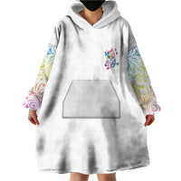 I Try To Avoid Drama Sugar Skull Colorful Wearable Blanket Hoodie - Wonder Print Shop