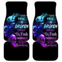 My Give A F Is Broken All Car Mats - Wonder Print Shop