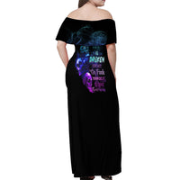 My Give A F Is Broken All Off Shoulder Maxi Dress - Wonder Print Shop