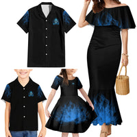 My Demons Out To Play Skull Family Matching Mermaid Dress and Hawaiian Shirt - Wonder Print Shop