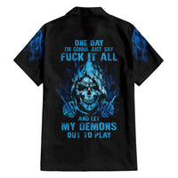 My Demons Out To Play Skull Hawaiian Shirt - Wonder Print Shop