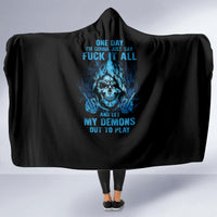 my-demons-out-to-play-skull-hooded-blanket