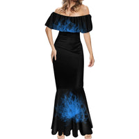 My Demons Out To Play Skull Mermaid Dress - Wonder Print Shop
