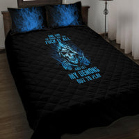 My Demons Out To Play Skull Quilt Bed Set - Wonder Print Shop