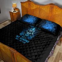 My Demons Out To Play Skull Quilt Bed Set - Wonder Print Shop