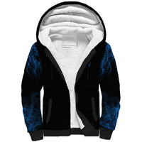 My Demons Out To Play Skull Sherpa Hoodie - Wonder Print Shop