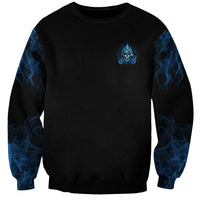 My Demons Out To Play Skull Sweatshirt - Wonder Print Shop