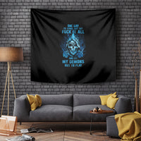 My Demons Out To Play Skull Tapestry - Wonder Print Shop
