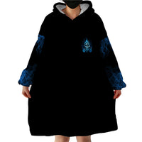 My Demons Out To Play Skull Wearable Blanket Hoodie - Wonder Print Shop