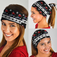 Skiing Snowflake Christmas Neck Gaiter Xmas Holiday Patterns - Wonder Print Shop