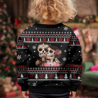 Skull Couple Christmas Kid Ugly Christmas Sweater Xmas Holiday Patterns - Wonder Print Shop