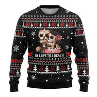 Skull Couple Christmas Ugly Christmas Sweater Xmas Holiday Patterns - Wonder Print Shop