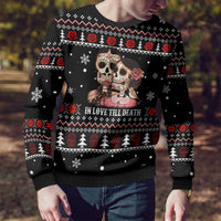 Skull Couple Christmas Ugly Christmas Sweater Xmas Holiday Patterns - Wonder Print Shop
